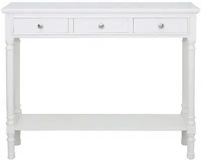 Delta Console Table with Storage - White image