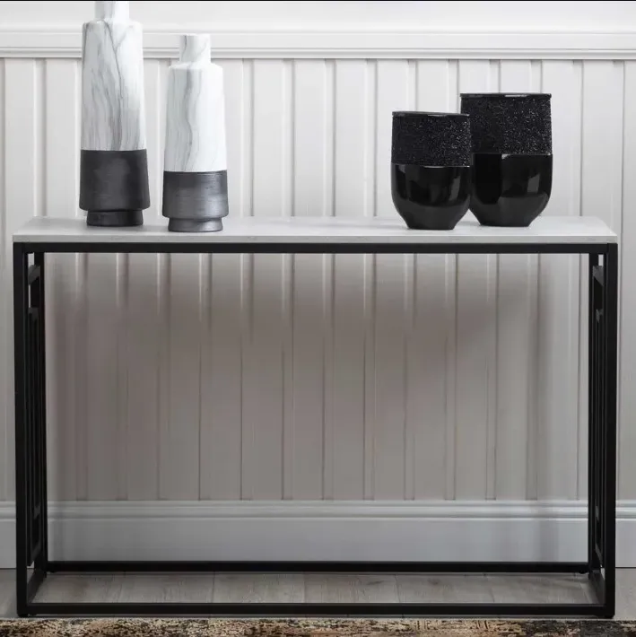 Devon Console Table - Black, Grey