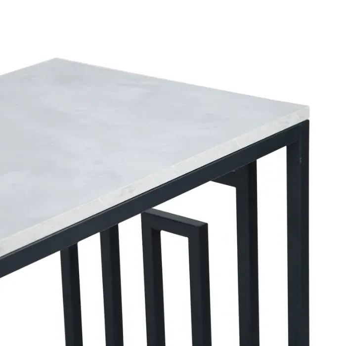 Devon Console Table - Black, Grey