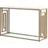 Devon Console Table - Cream, Gold