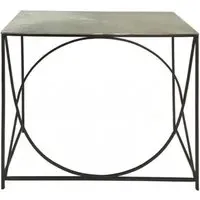 Ekanshi Console Table - Black, Metal