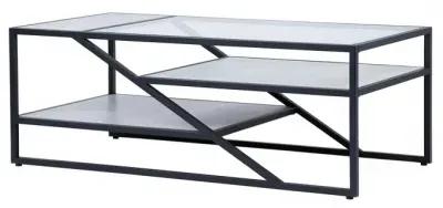 Ibarra Coffee Table - Black, Grey image