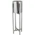Large Wine Cooler Bowl with Stand - Stainless Steel