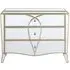 Pristina Mirrored 3 Drawer Chest - Champagne