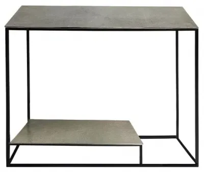 Suhani Large Console Table - Black, Metal image