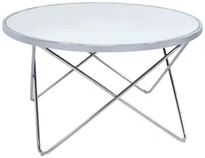 Value Atom Coffee Table - Chrome, Mirror Glass image