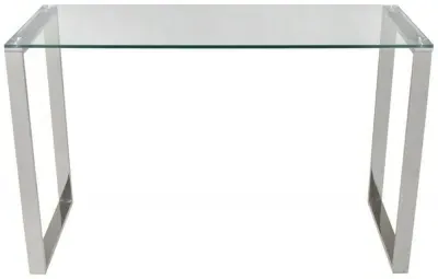 Value Harry Console Table - Chrome, Glass