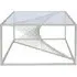 Value Luna Coffee Table - Silver, Glass