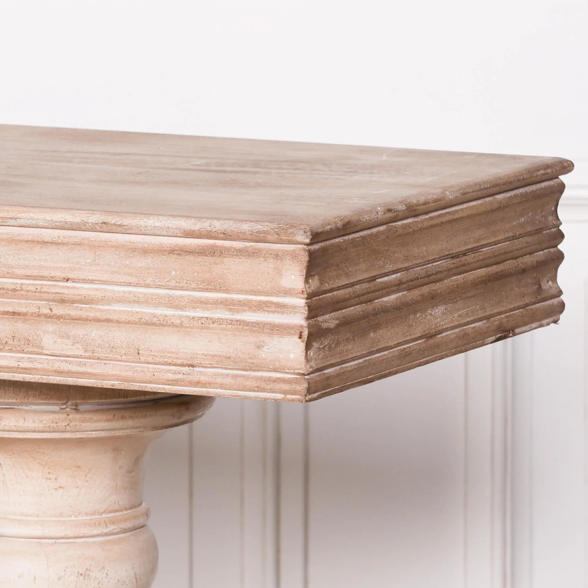 2 Drawer Extra Large Console Table - Mango Wood