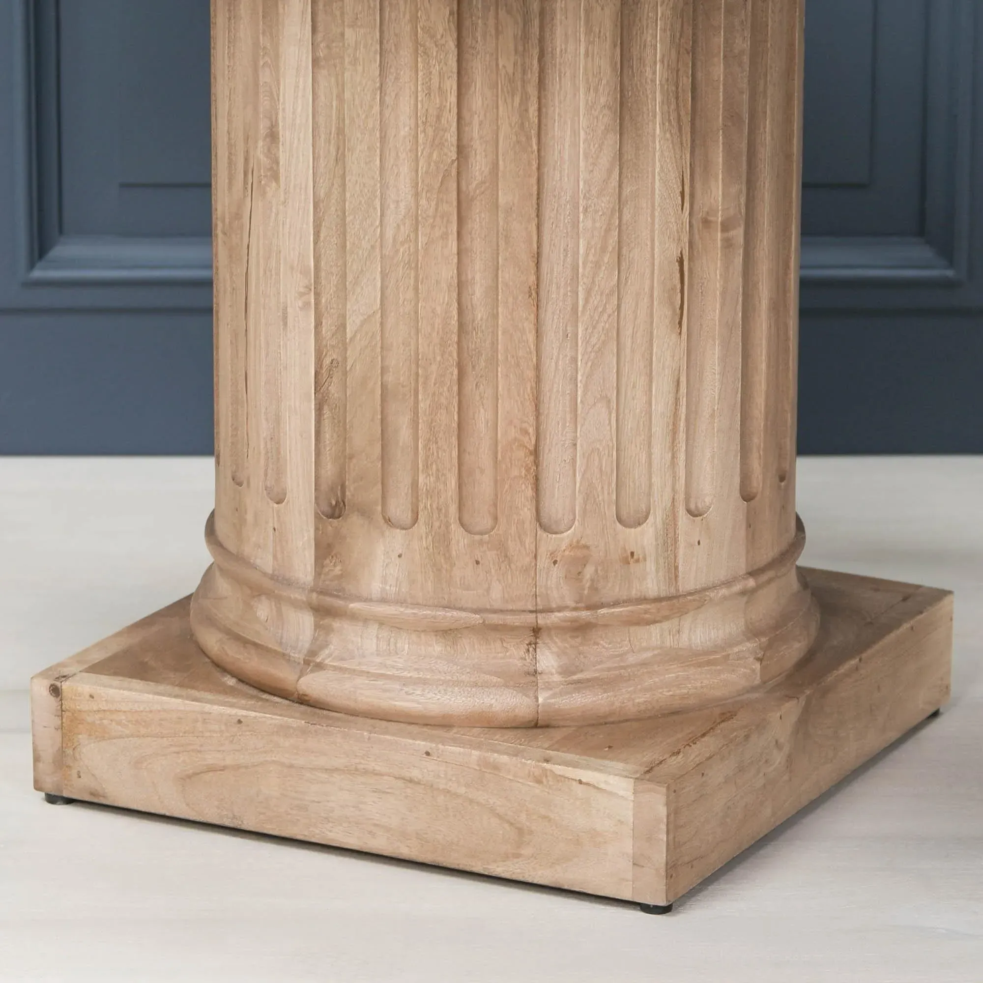 8 Seater Dining Table - Light Rustic, Mango Wood