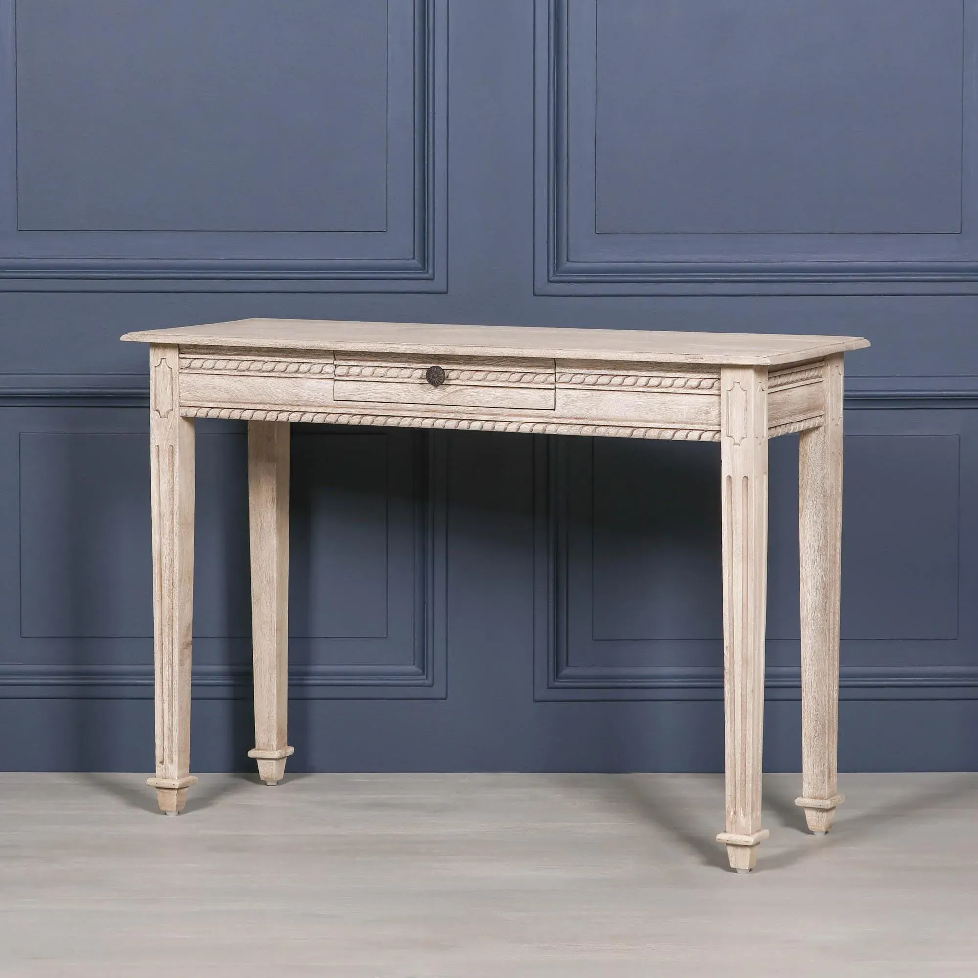 Acacia Wood 1 Drawer Hall Table - Natural