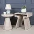 Blanchie Occasional Side Table - Mango Wood