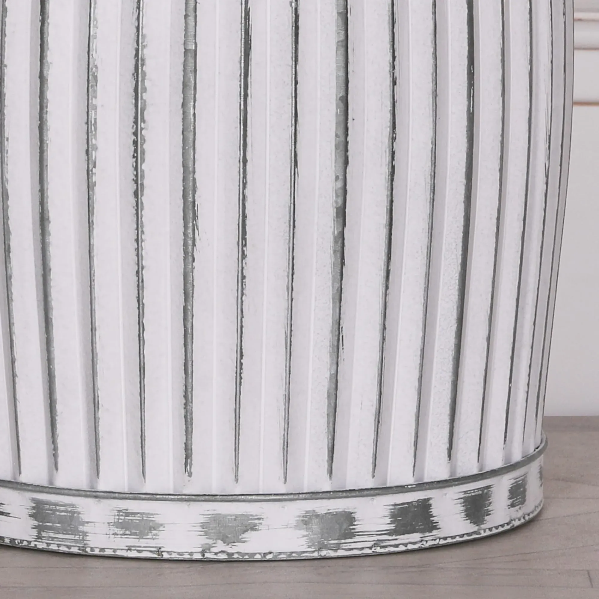 Cardiff Round Large Planter - Metal