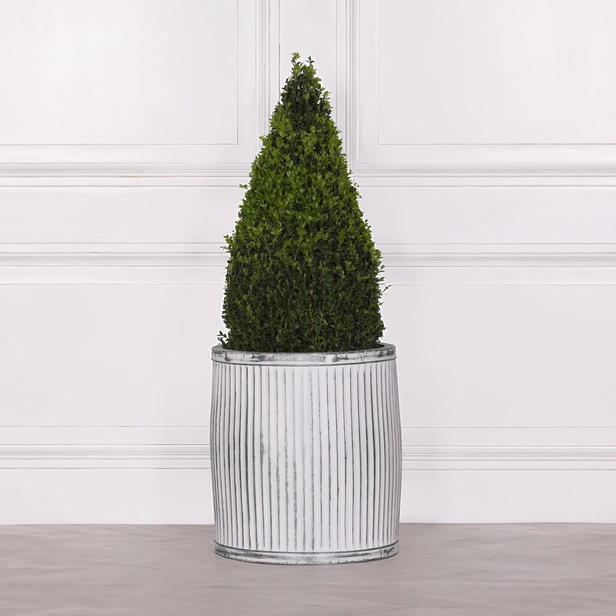Cardiff Round Large Planter - Metal