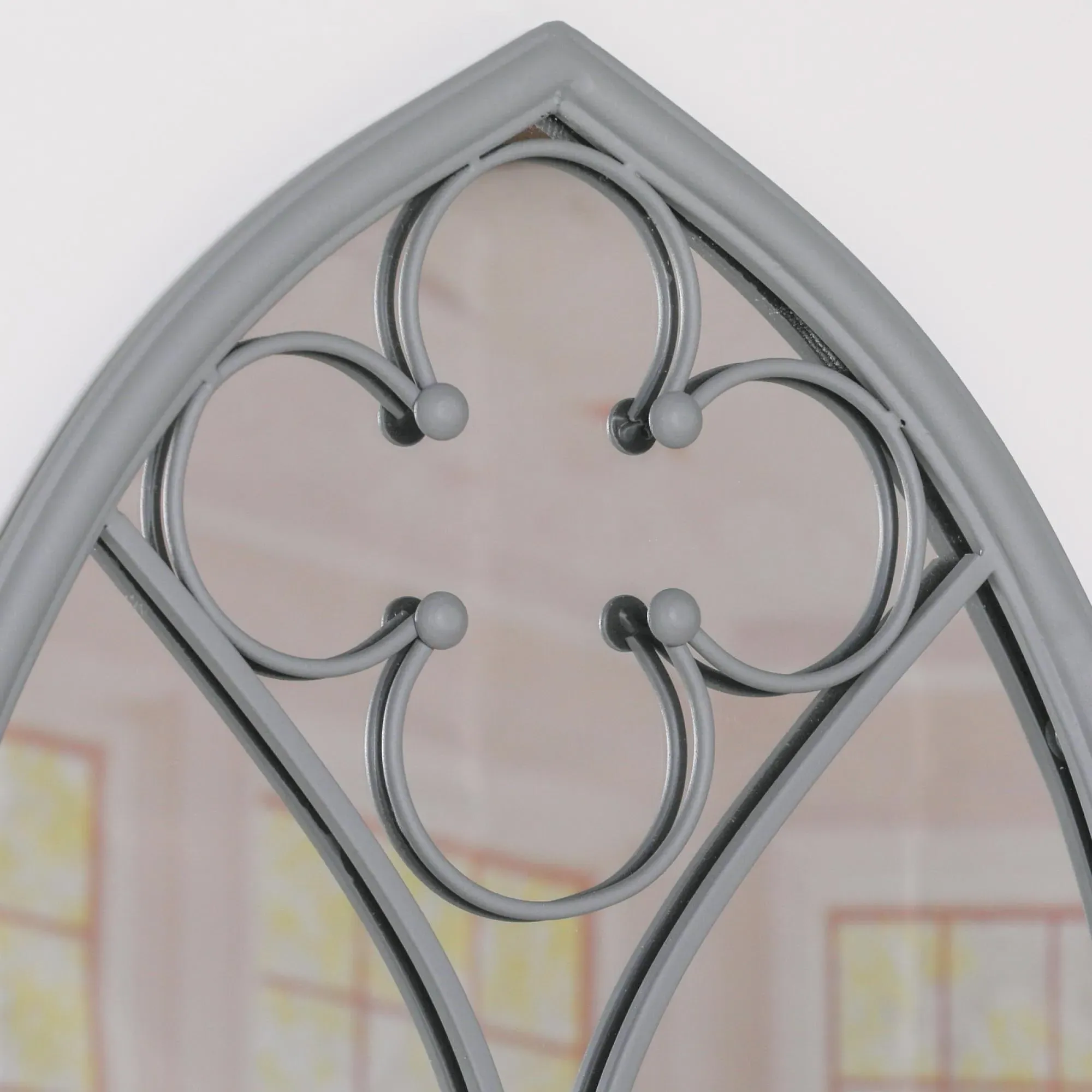 Elberon Arch Wall Mirror - Grey