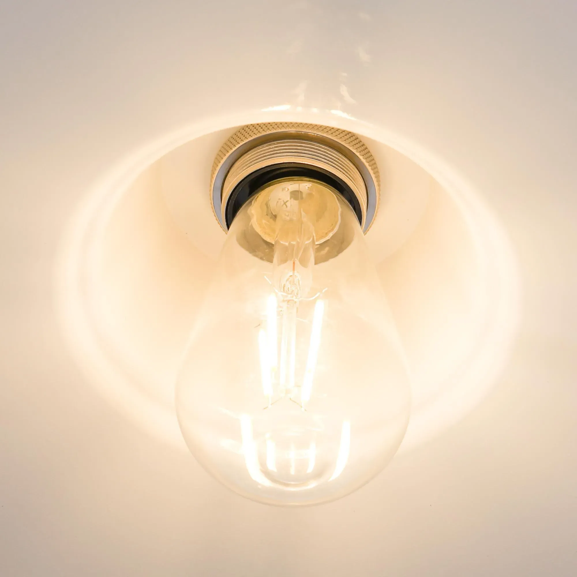 Factory 46cm Pendant Light - Grey, Metal