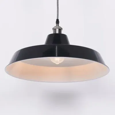 Factory 46cm Pendant Light - Royal Blue, Metal