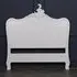 French Carved Headboard - White