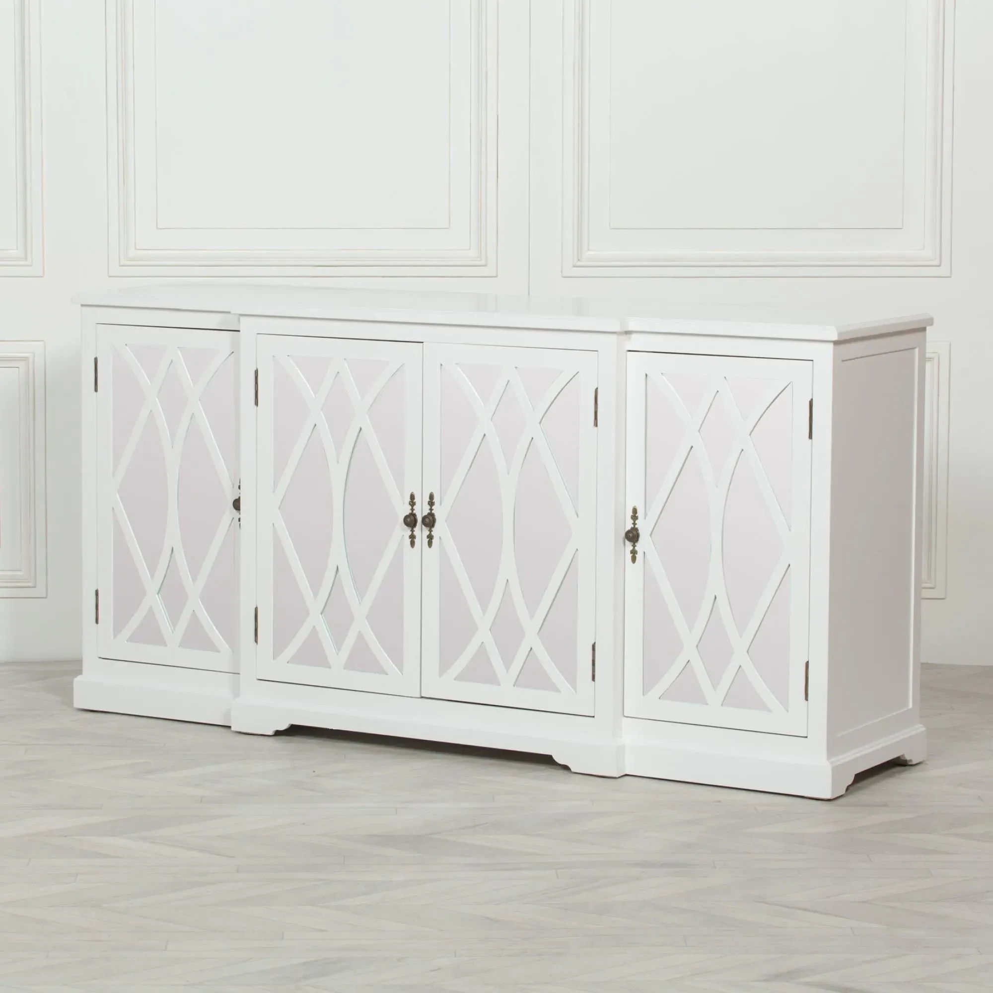 Jaconita 4 Door Extra Large Sideboard - White