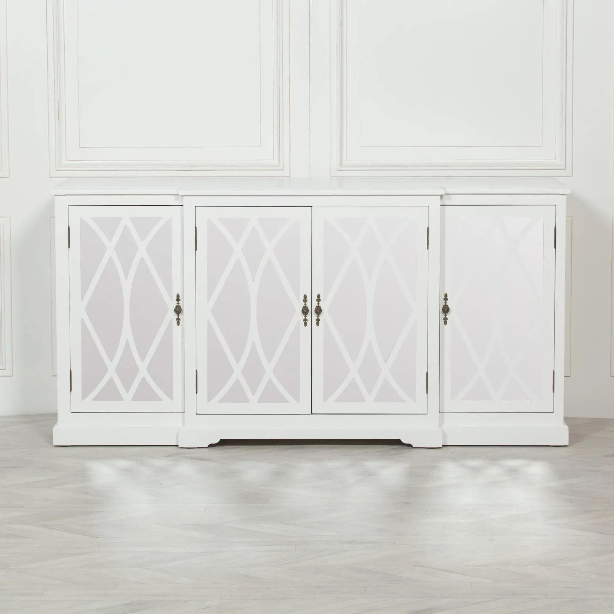 Jaconita 4 Door Extra Large Sideboard - White