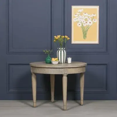 Maison 2-8 Seater Oval Extendable Dining Table - Rustic, Cedar image