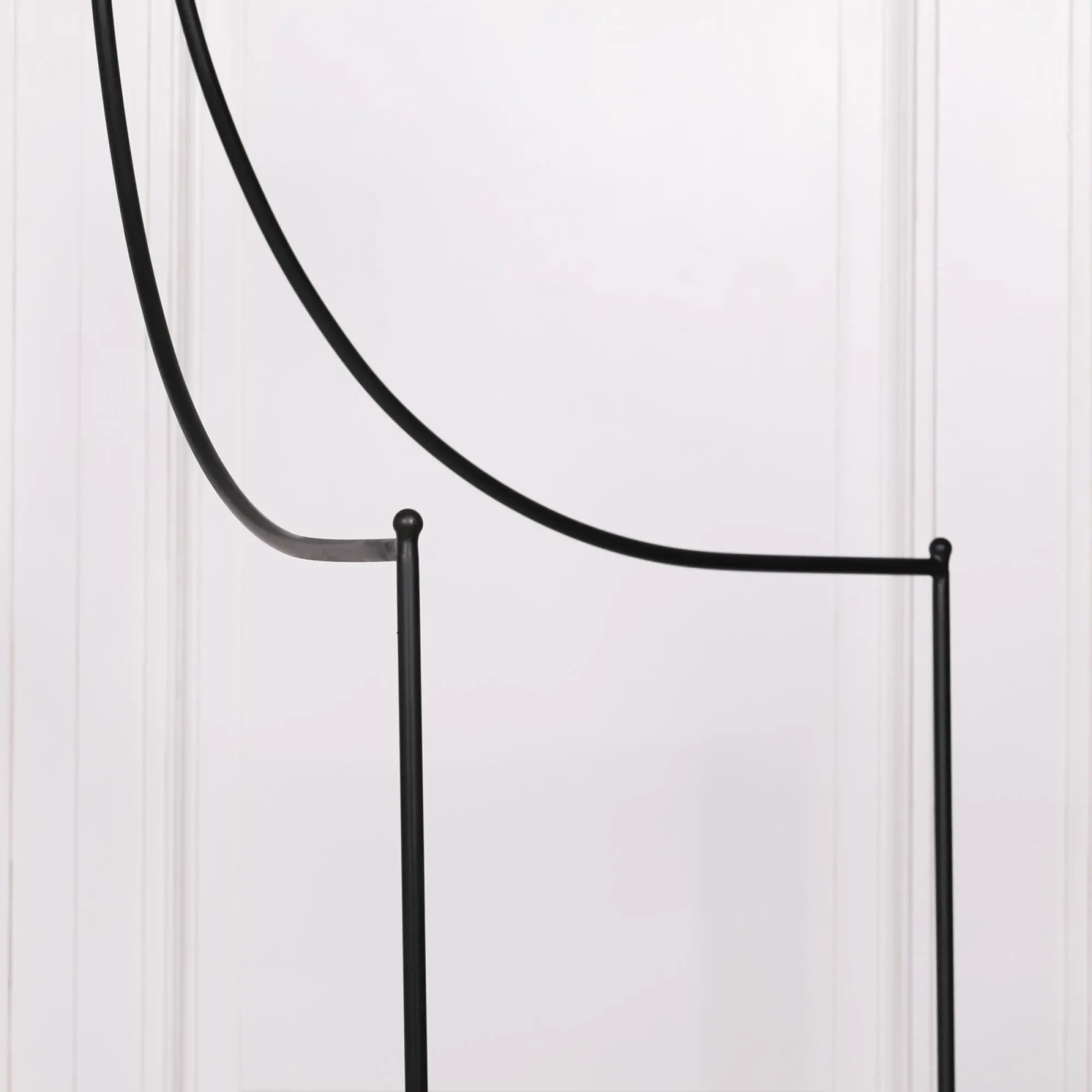 Maison Double Poster Bed Frame - Black, Iron