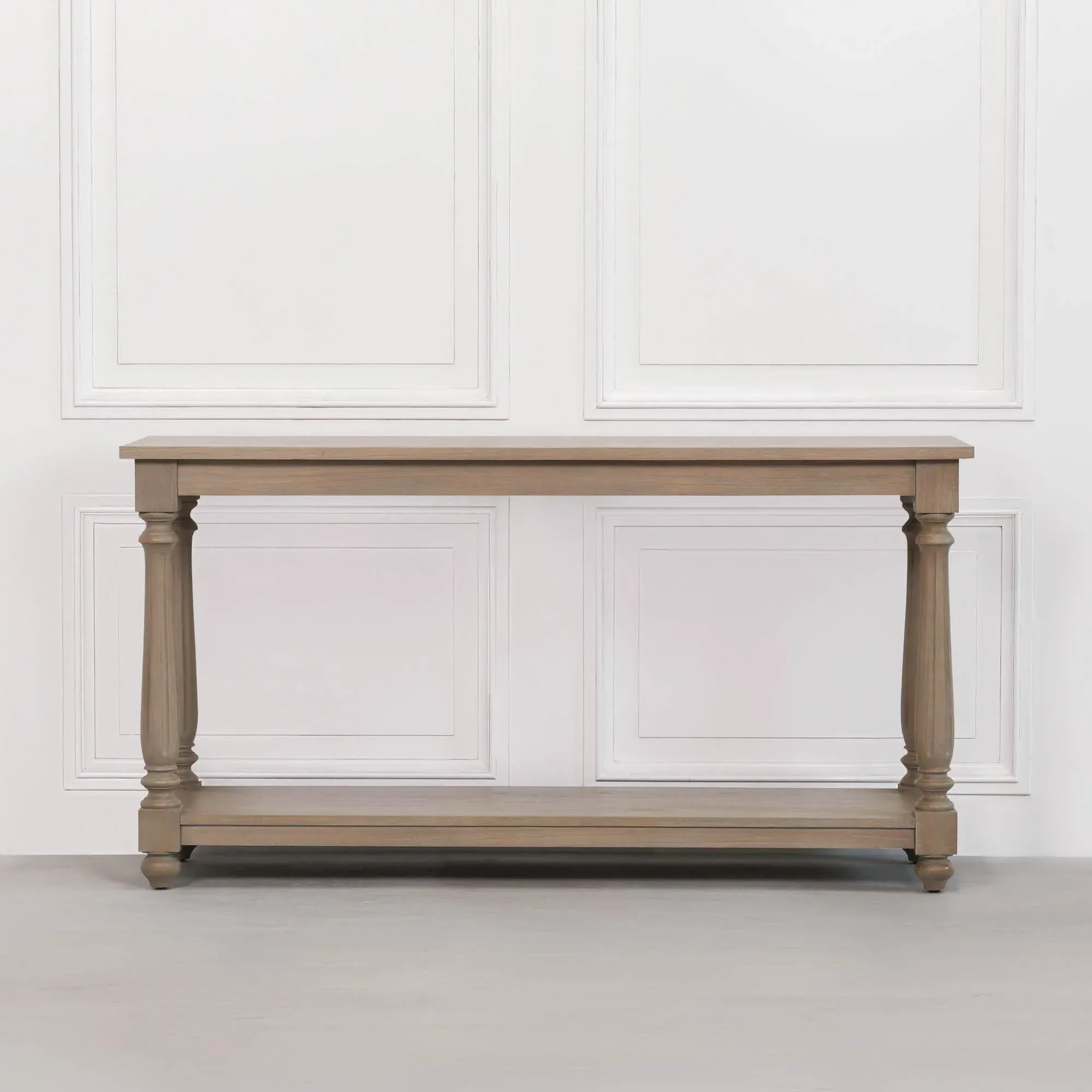Maison Farmhouse Large Console Table - White Cedar