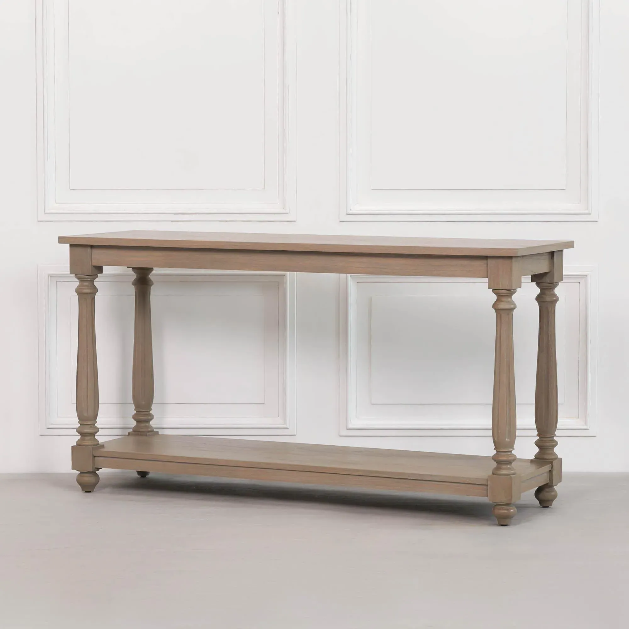 Maison Farmhouse Large Console Table - White Cedar