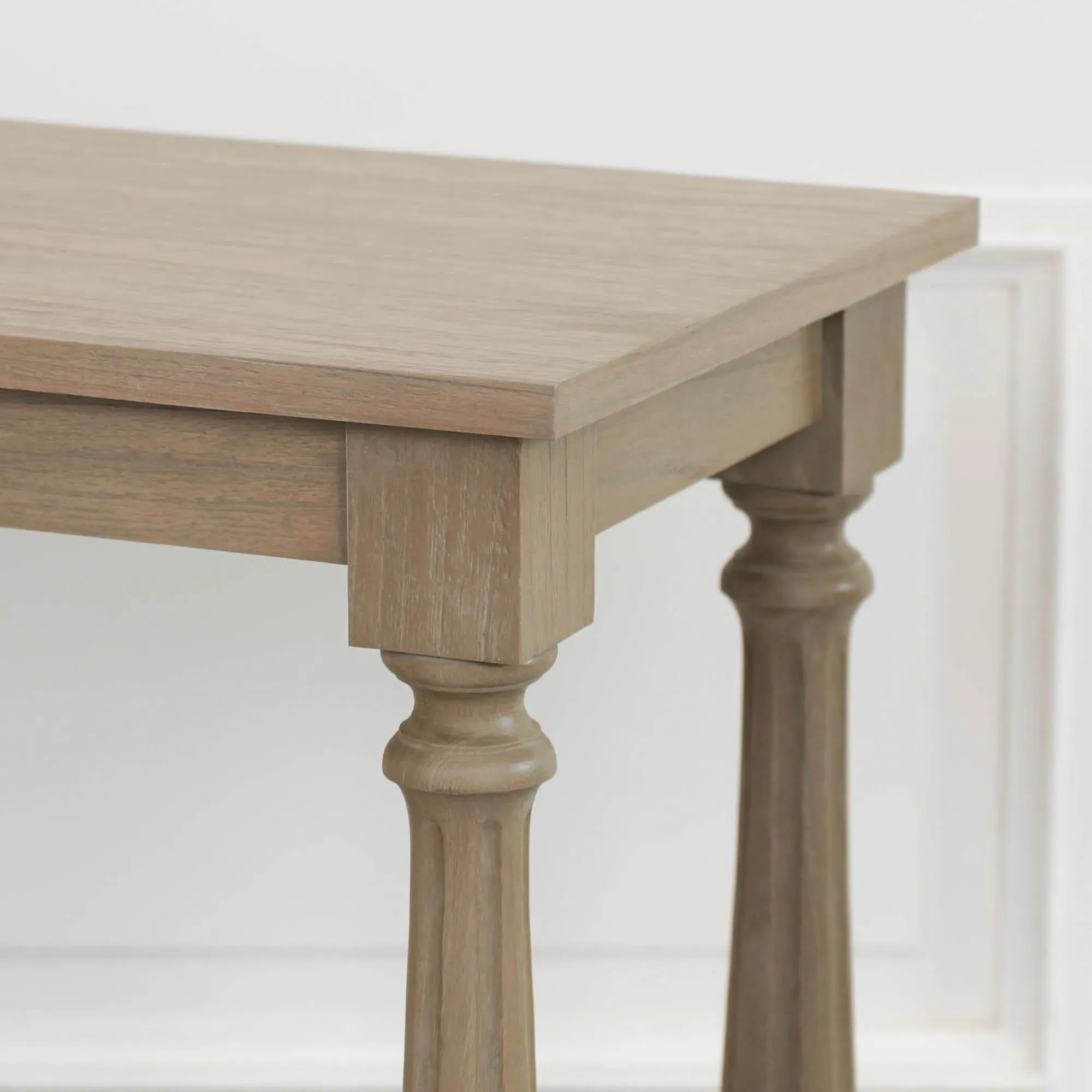 Maison Farmhouse Large Console Table - White Cedar