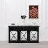 Oriental 3 Door Sideboard - Black