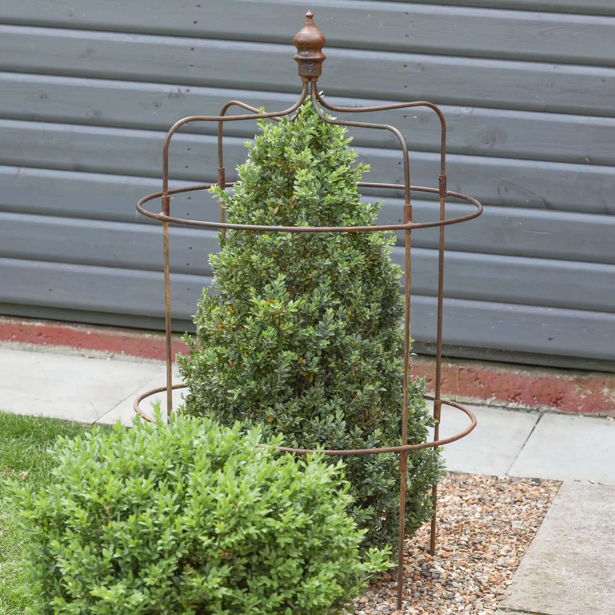 Plant Support - Rusty Iron