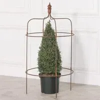 Plant Support - Rusty Iron