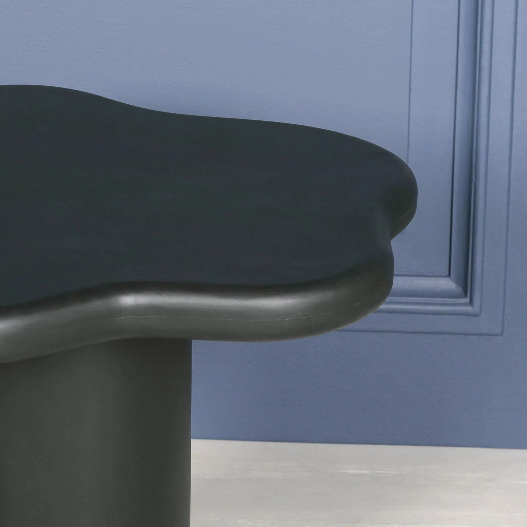 Puddle Side Table - Black, Mango Wood