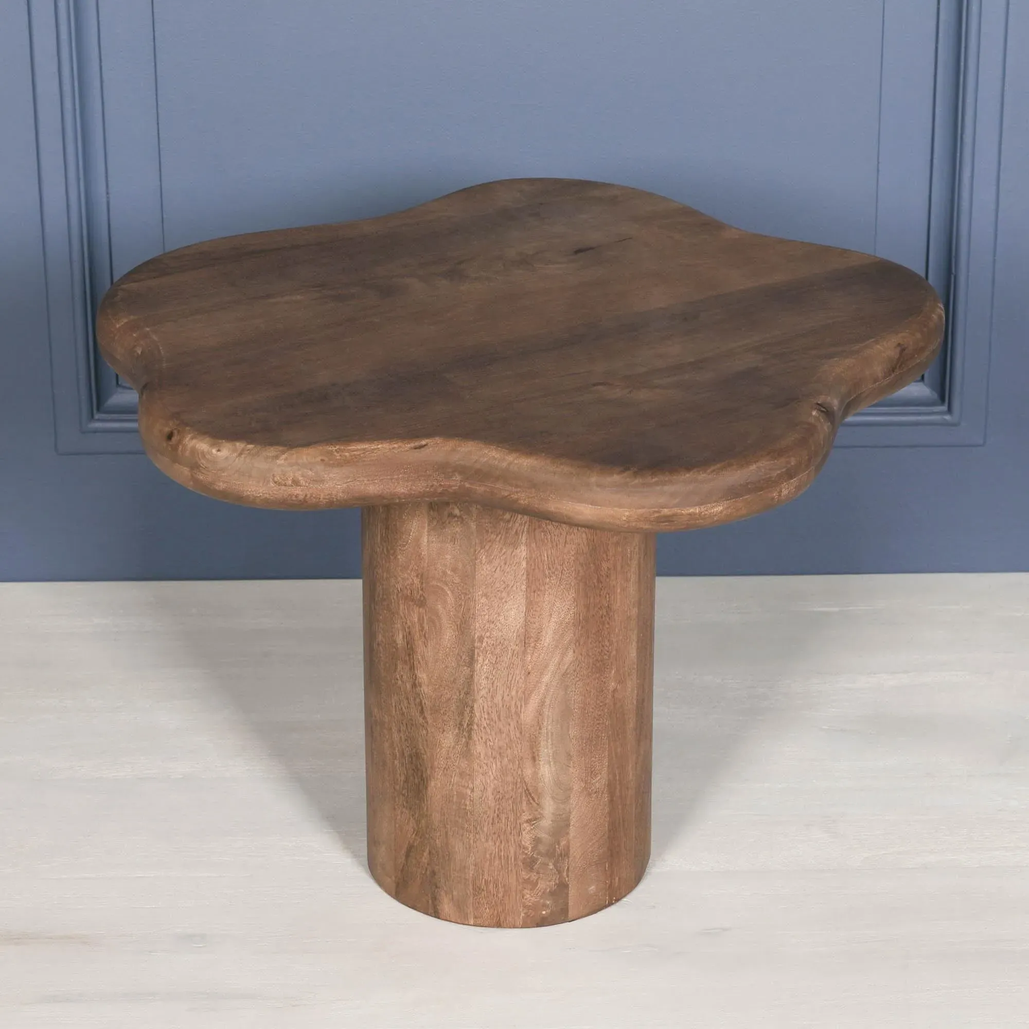Puddle Side Table - Brown, Mango Wood