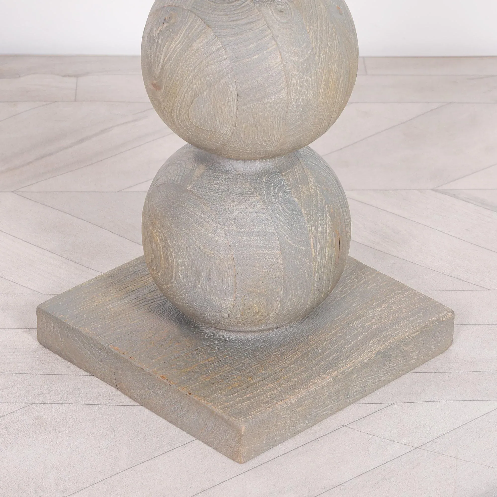 Round Side Table - Mango Wood