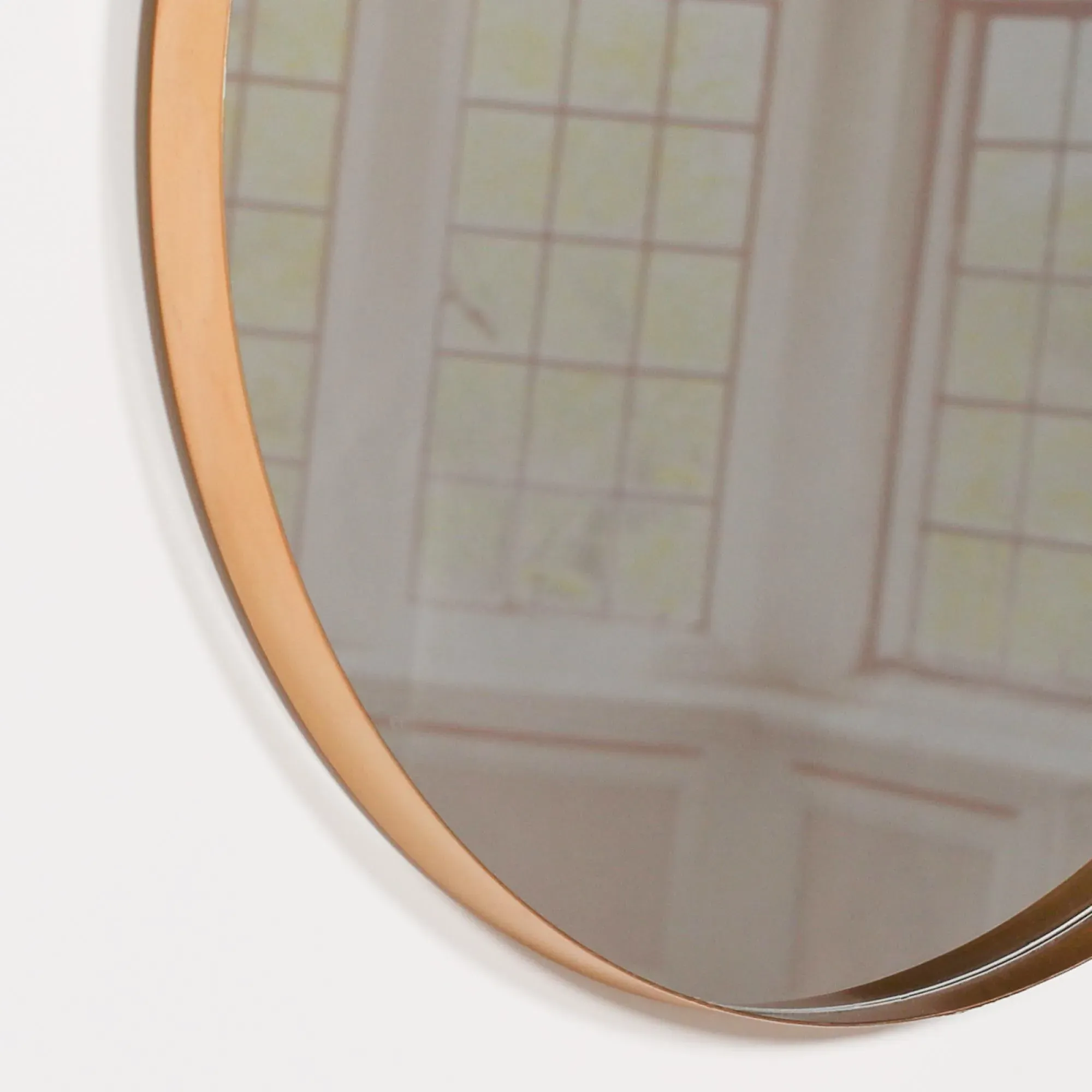 Round Wall Mirror - Gold