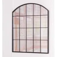Window Mirror - Black, Metal