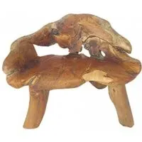 Teak Root Child's Chair - Brown