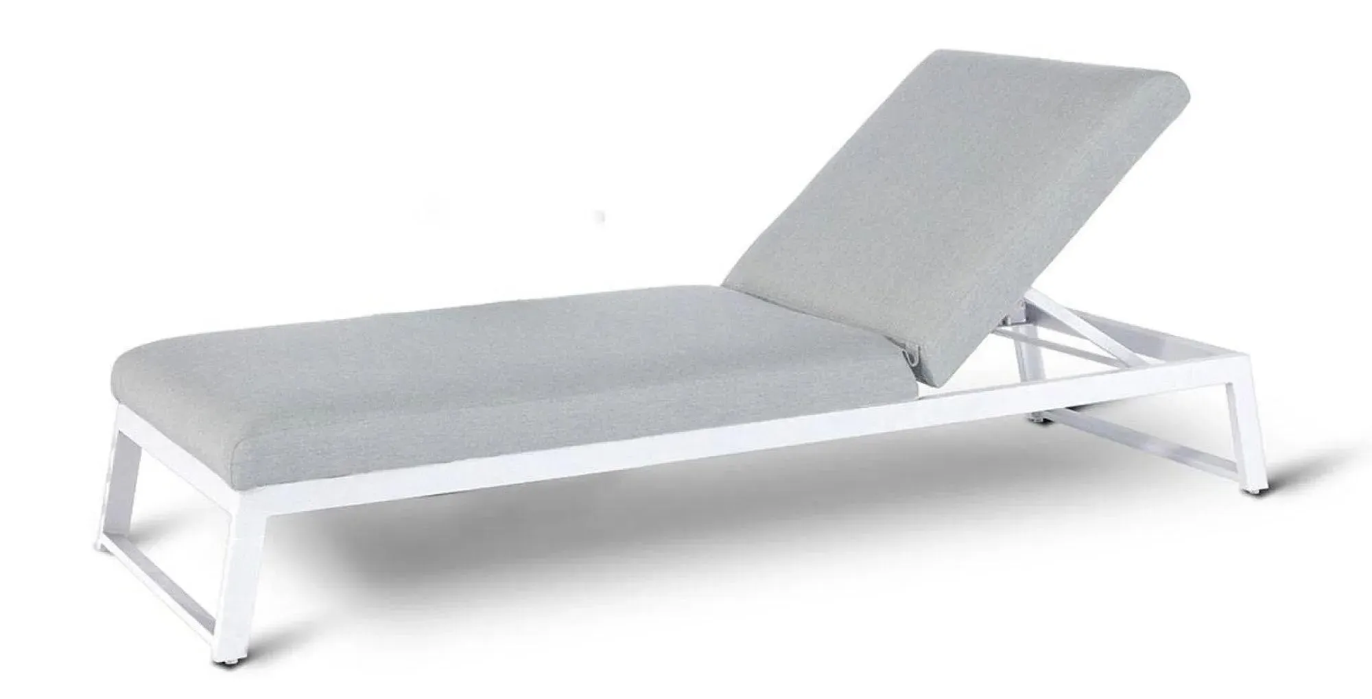 Allure Garden Sunlounger - Lead Chine, Fabric