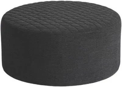 Ambition Quilted Outdoor Footstool - Charcoal image