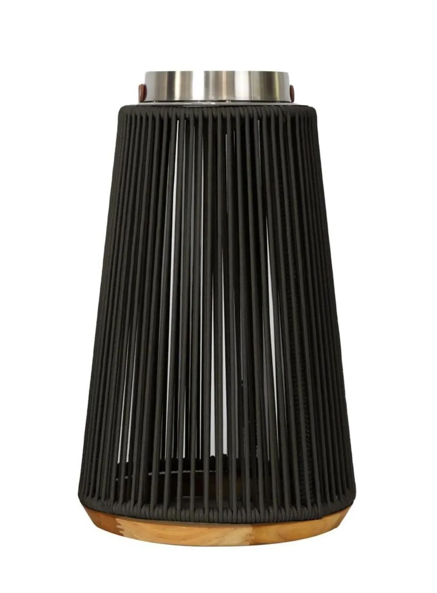 Athena Large Solar Outdoor Light - Charcoal, Aluminium