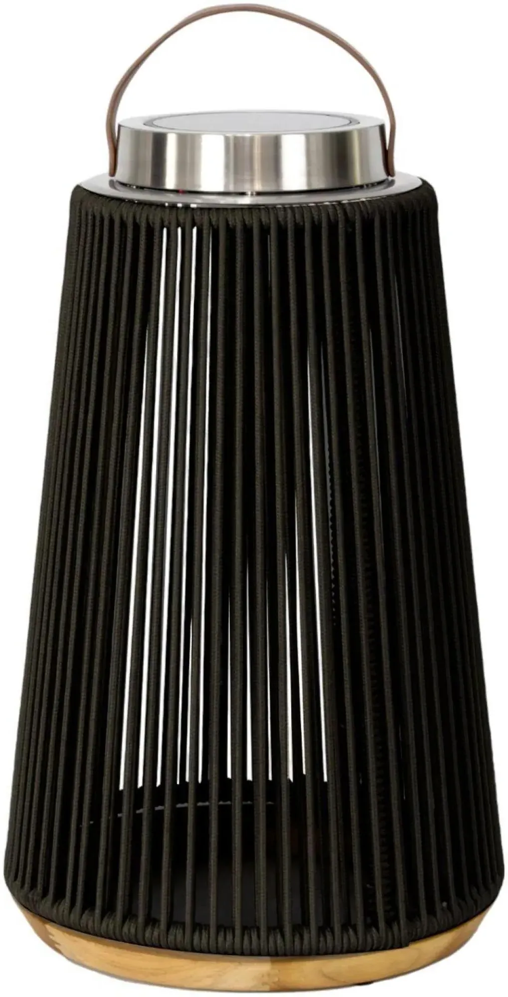 Athena Large Solar Outdoor Light - Charcoal, Aluminium