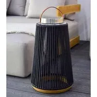 Athena Large Solar Outdoor Light - Charcoal, Aluminium