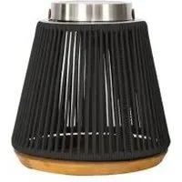 Athena Small Solar Outdoor Light - Charcoal, Aluminium