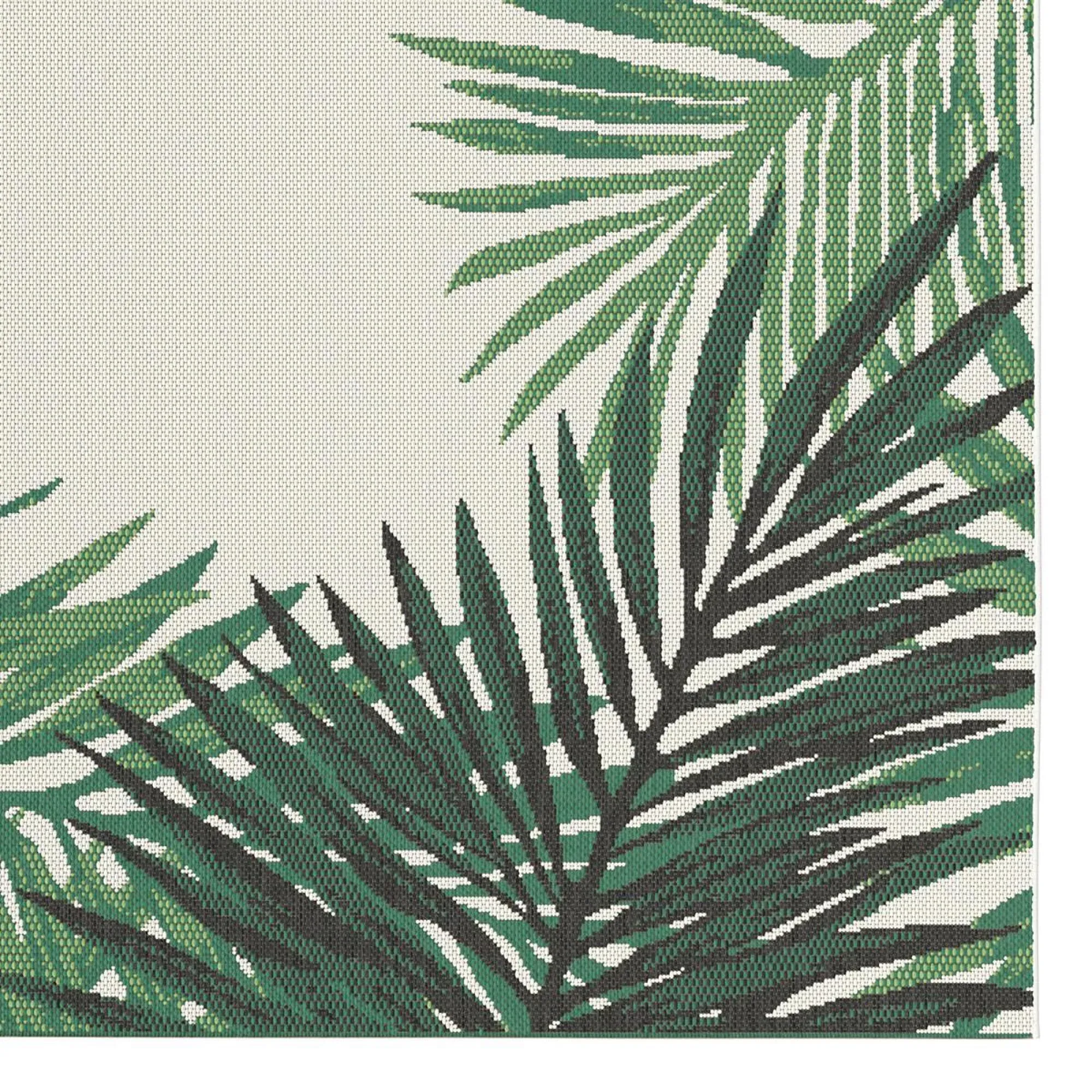 Botany Outdoor Rug - Palm Leaf