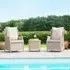 Cotswold 2-Seater Garden Lounge Set - Taupe, Rattan