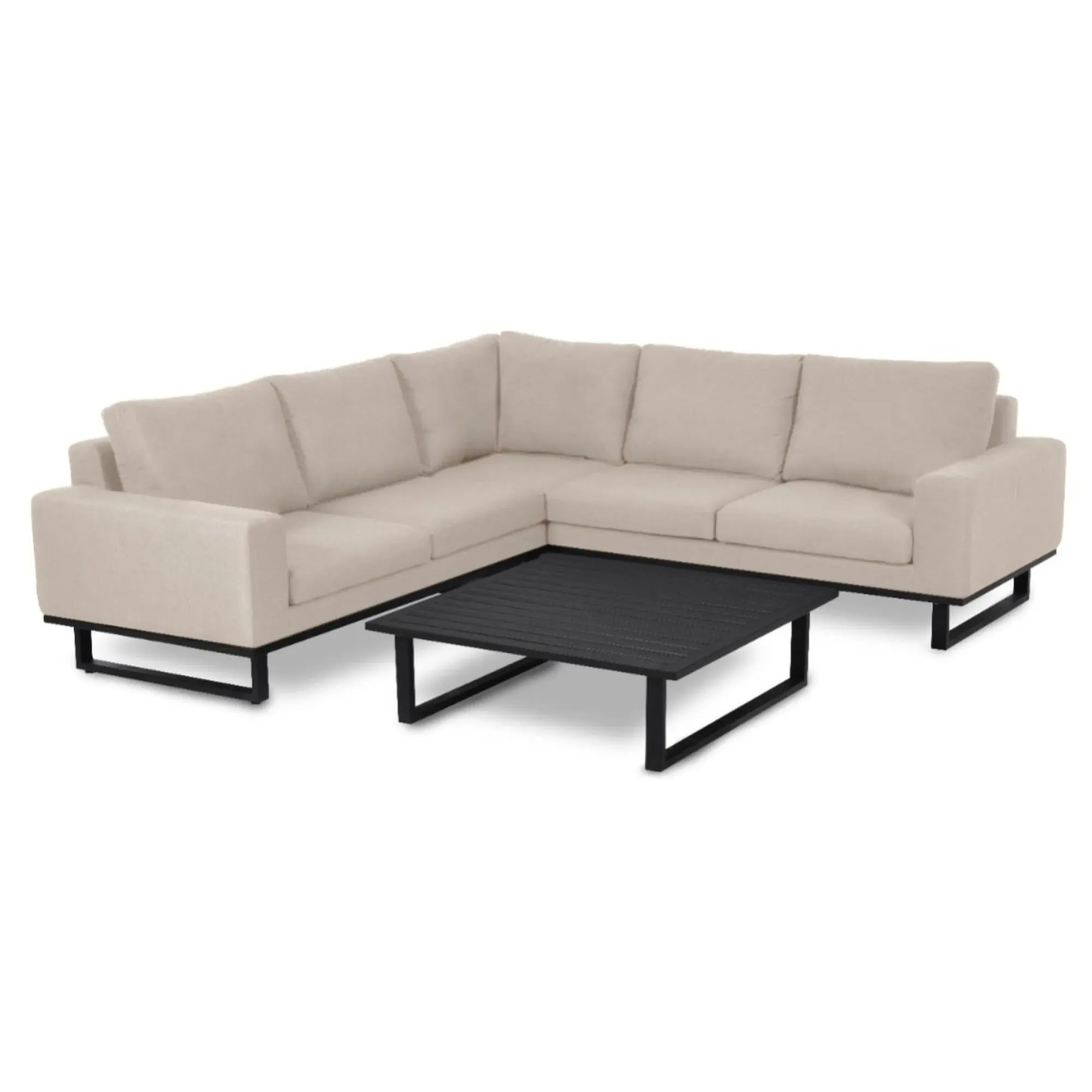 Ethos Corner Garden Sofa Group - Oatmeal