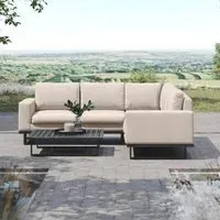 Ethos Corner Garden Sofa Group - Oatmeal