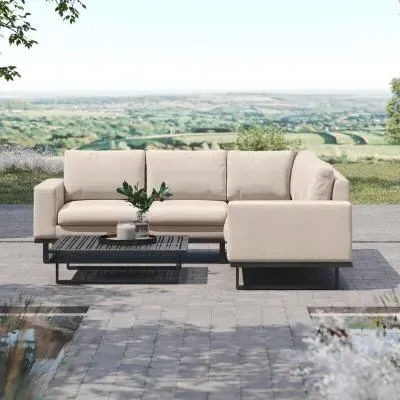 Ethos Corner Garden Sofa Group - Oatmeal image