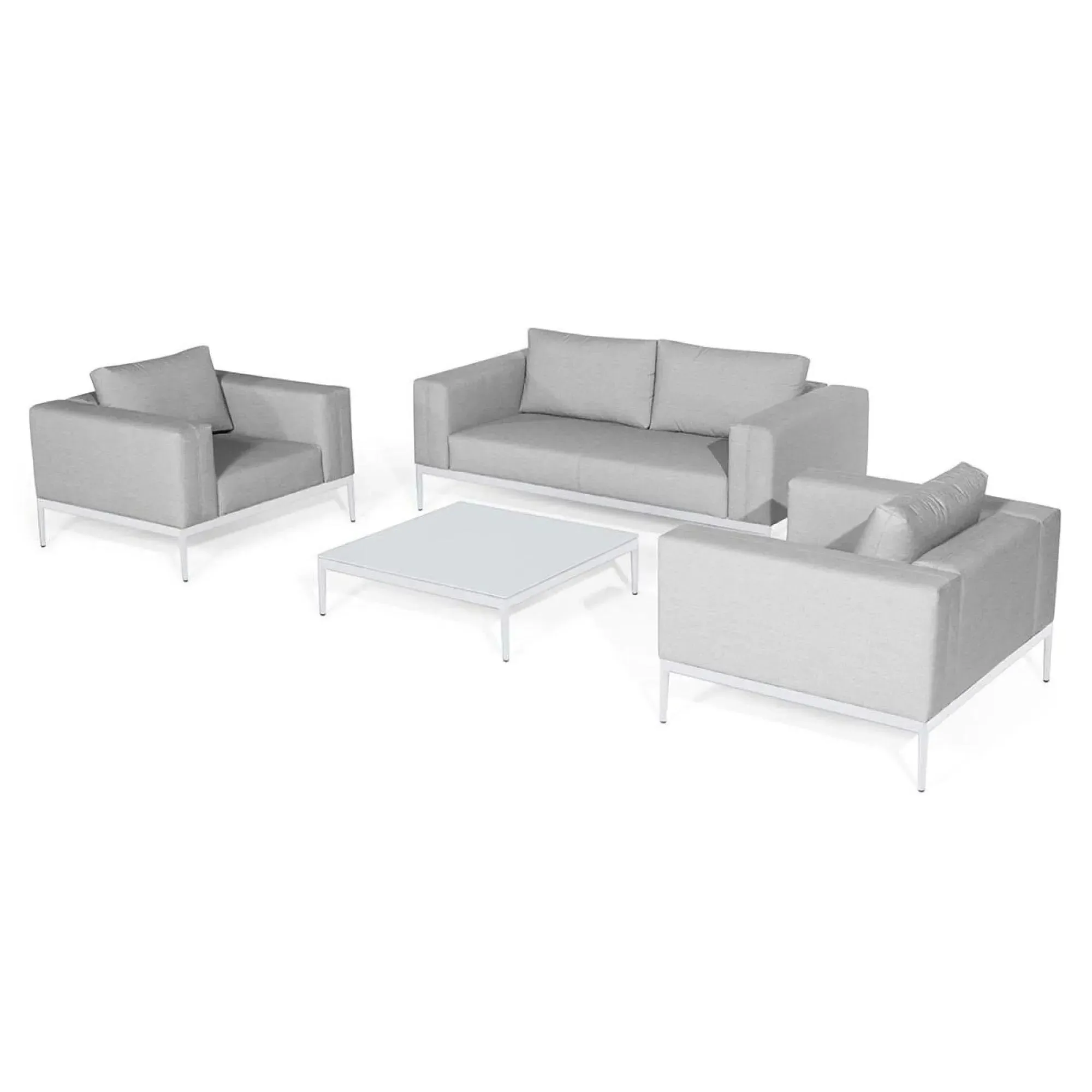 Eve 2-Seater Garden Sofa Set - Lead Chine
